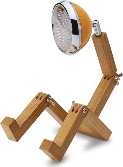 Piffany Copenhagen Mini Wattson Asztali LED Dekorációs Lámpa - Narancssárga