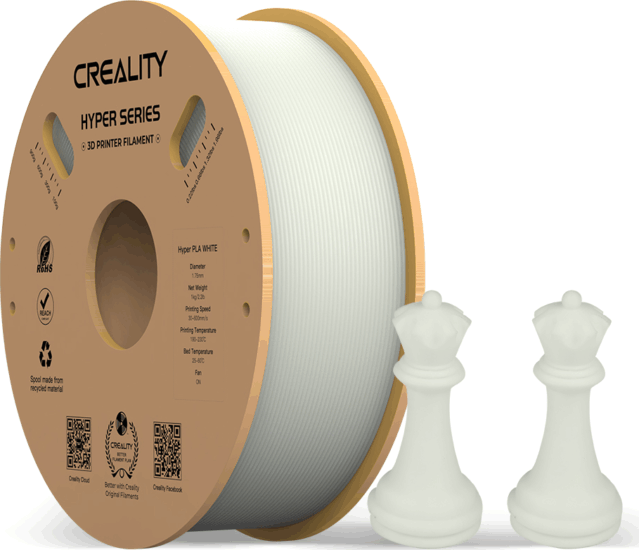 Creality Hyper Filament PLA 1.75mm 1kg - Fehér
