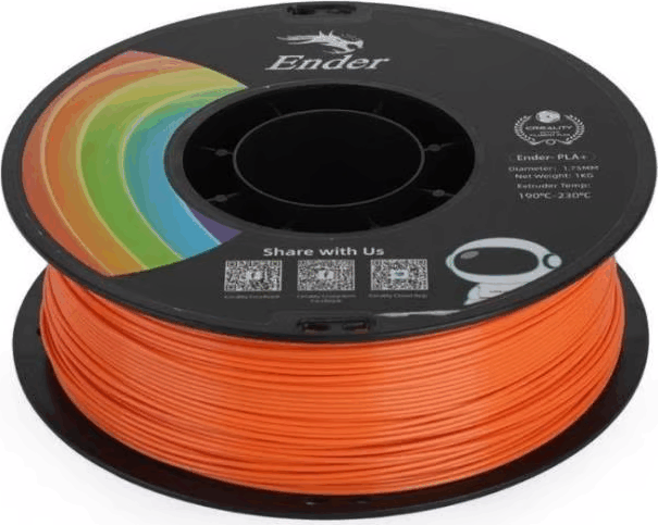 Creality Ender Filament PLA+ 1.75mm 1kg - Narancssárga