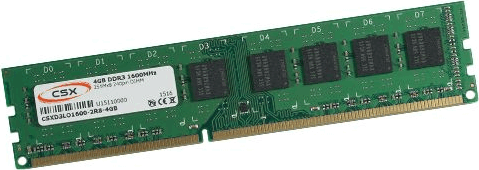 CSX 8GB / 1600 DDR3 RAM