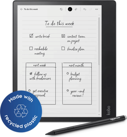 Kobo Elipsa 2 10,3" 32GB E-book olvasó - Fekete