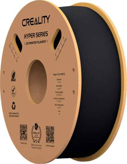 Creality Hyper Filament PLA 1.75mm 1kg - Fekete