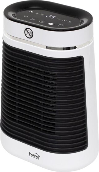 Home FK 55 Szabadonálló Elektromos Kerámia Fűtőtest 1500W - Fehér/Fekete