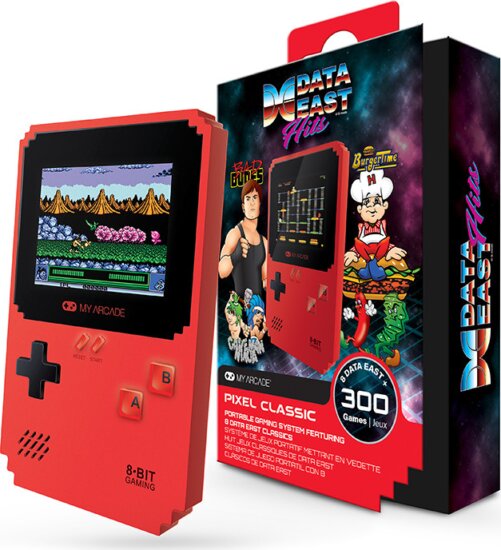 My Arcade Data East 300+ Pixel Classic hordozható Retro Játékkonzol