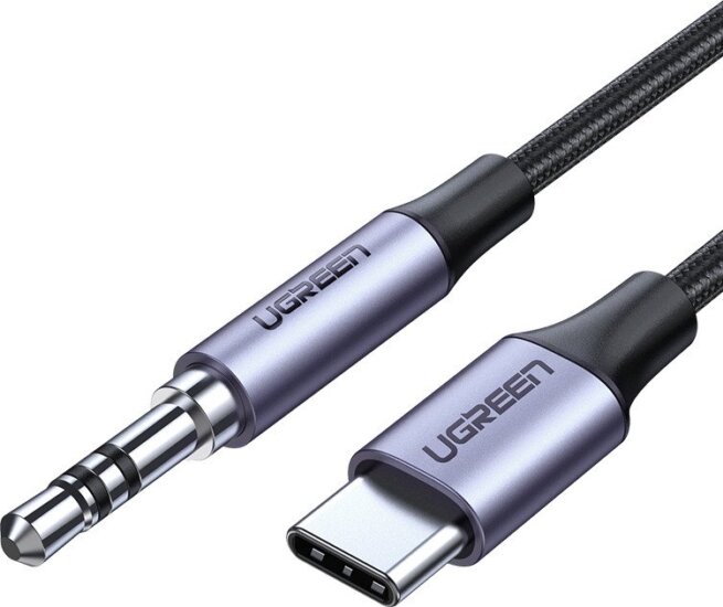 Ugreen AV119 3.5mm Jack apa - USB-C apa Kábel (1m) Ugreen AV119 3.5mm Jack apa - USB-C apa Kábel (1m)