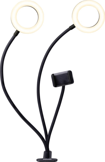 Dörr SLR-12 Bi-Color Vlogger állvány + 2 LED lámpa - Fekete