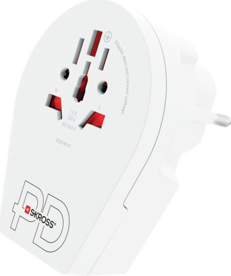 Skross World to Europe Utazó adapter