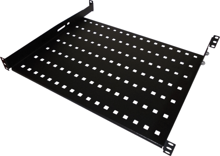 A-LANtec SA-P-19-1U-450-4-C-02 19" rackszekrény polc 1U - Fekete A-LANtec SA-P-19-1U-450-4-C-02 19" rackszekrény polc 1U - Fekete