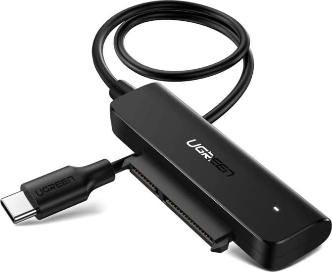 Ugreen 70610 USB-C 3.0 apa - 2.5" SATA apa Adapter Ugreen 70610 USB-C 3.0 apa - 2.5" SATA apa Adapter