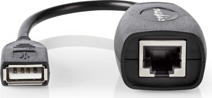 Nedis CCGB60EXTBK500 USB apa - RJ45 anya Adapter