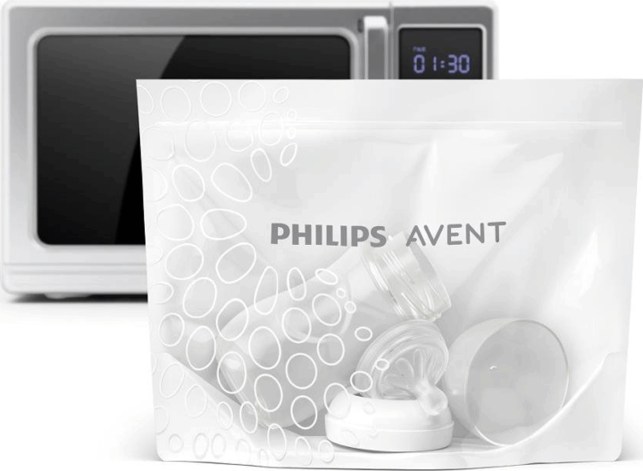 PHILIPS Avent SCF297/05 Cumisüveg Mikrohullámú sterilizáló zacskó (5db)