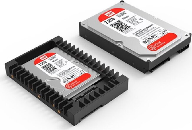 Orico 2,5" - 3,5" SATA3 HDD/SSD Beépítő keret - Fekete