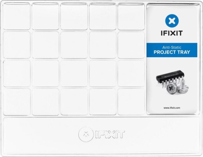 iFixit Anti-Static Project Tray 20 rekeszes Antisztatikus szortírozó elektronikus alkatrészekhez