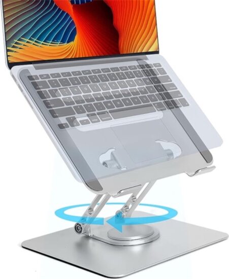 BlackBird BH1479 17" Laptop állvány - Ezüst