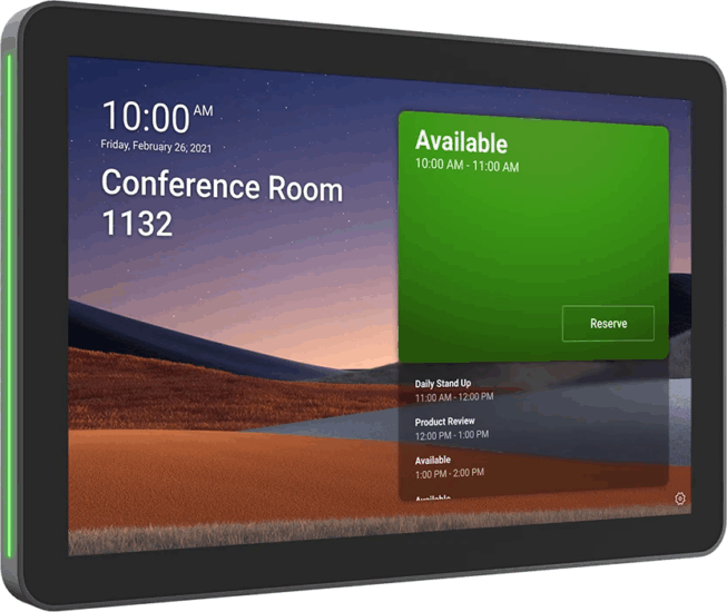 Logitech TAP Scheduler Konferencia Tárgyaló ütemezési vezérlőpanel