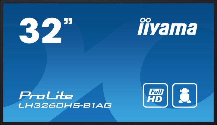 iiyama 31.5" ProLite LH3260HS-B1AG Digitális kijelző iiyama 31.5" ProLite LH3260HS-B1AG Digitális kijelző