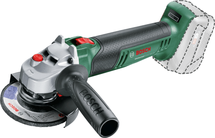Bosch UniversalGrind 18V-75 Akkumulátoros sarokcsiszoló (Akku és töltő nélkül)