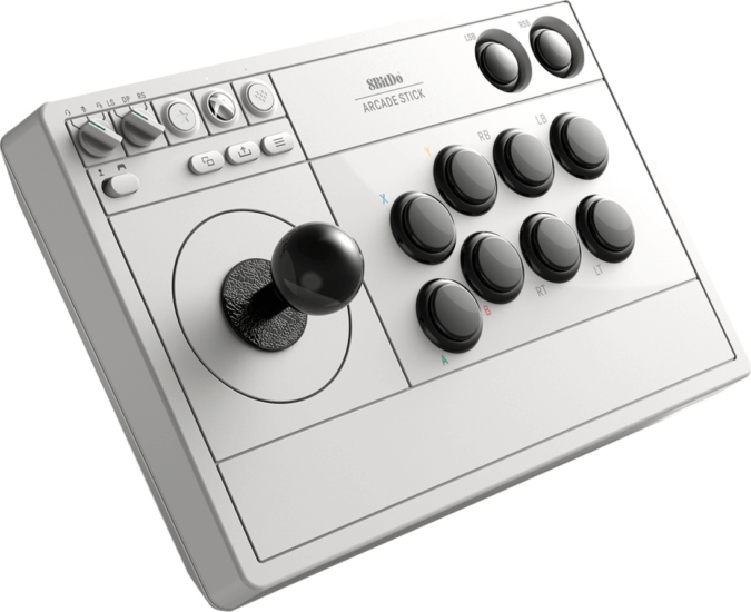 8BitDo Arcade Stick for Xbox - Fehér (Xbox Series X/Xbox Series S/Xbox One/PC)
