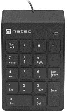 Natec Goby 2 Vezetékes Numpad - Fekete Natec Goby 2 Vezetékes Numpad - Fekete