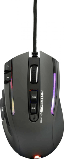 The G-Lab Kult Nitro Core RGB USB Gaming Egér - Fekete The G-Lab Kult Nitro Core RGB USB Gaming Egér - Fekete