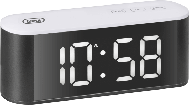 Trevi EC 883 BL Rádiós ébresztőóra - Fehér Trevi EC 883 BL Rádiós ébresztőóra - Fehér