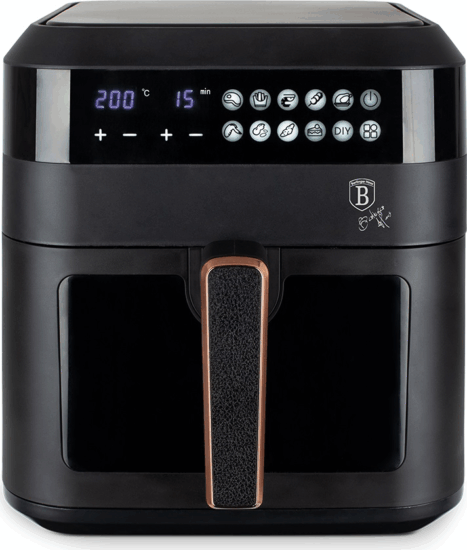 Berlinger Haus BH/9446 6.3L Forrólevegős Fritőz - Fekete/Rózsaarany