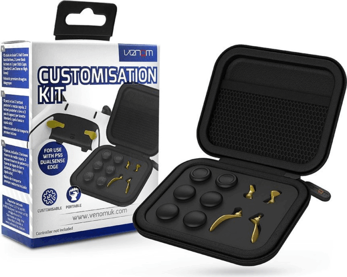 Venom VS5017 PS5 Edge Kontroller Custom Kit - Fekete Venom VS5017 PS5 Edge Kontroller Custom Kit - Fekete