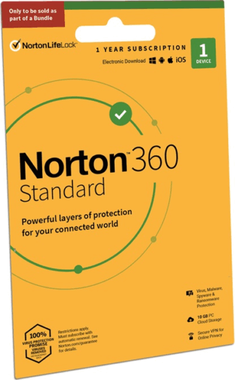 Norton 360 Standard HUN vírusirtó szoftver (1 PC / 1 év)