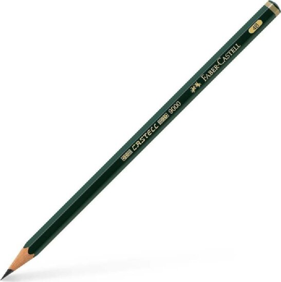 Faber-Castell 9000 Hatszögletű "4B" Grafitceruza