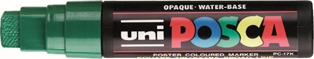 Uni Posca PC-17K 15mm Dekormarker - Zöld Uni Posca PC-17K 15mm Dekormarker - Zöld