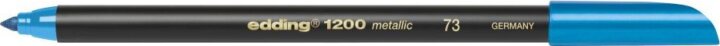 Edding 1200 1-3mm Rostírón - Metallic kék
