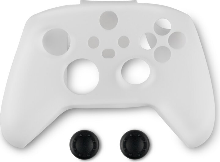 Spartan Gear Xbox One Controller Szilikon Markolat és Thumbgrips védőburkolat - Fehér