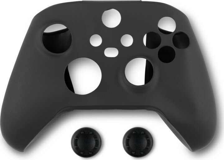 Spartan Gear Xbox One Controller Szilikon Markolat és Thumbgrips védőburkolat - Fekete