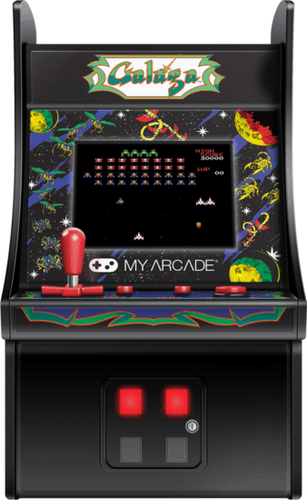 My Arcade Galaga Micro Player Arcade 6.75" hordozható Retro Játékkonzol