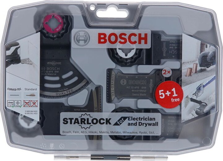 Bosch 2608664622 Starlock fűrészlapkészlet (6 db / csomag)