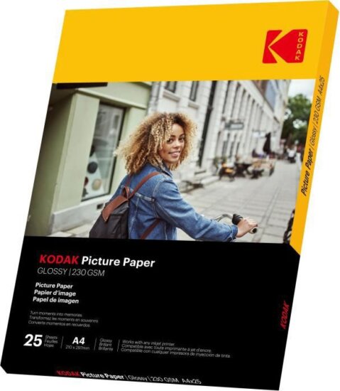 Kodak A4 Picture High Gloss 230g Fotópapír (25 db/csomag)