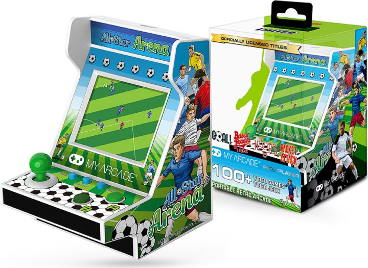 My Arcade All-Star Arena 100+ Pico Player Retro Arcade 3.7" hordozható Retro Játékkonzol