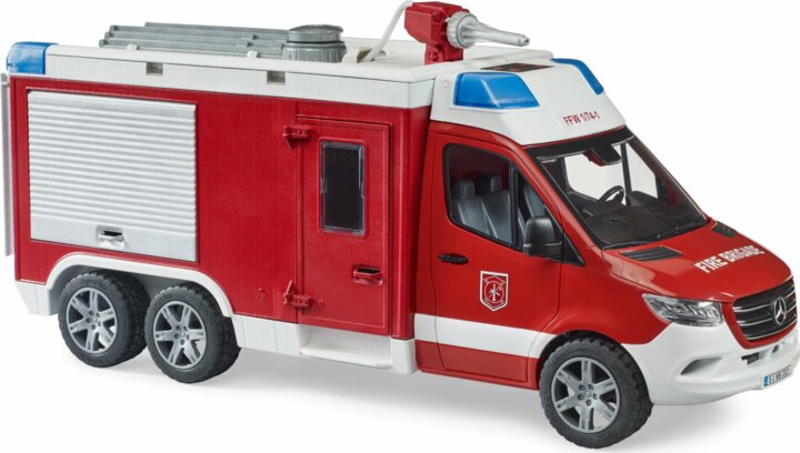 Bruder Mercedes Benz Sprinter tűzoltó autó - Piros Bruder Mercedes Benz Sprinter tűzoltó autó - Piros