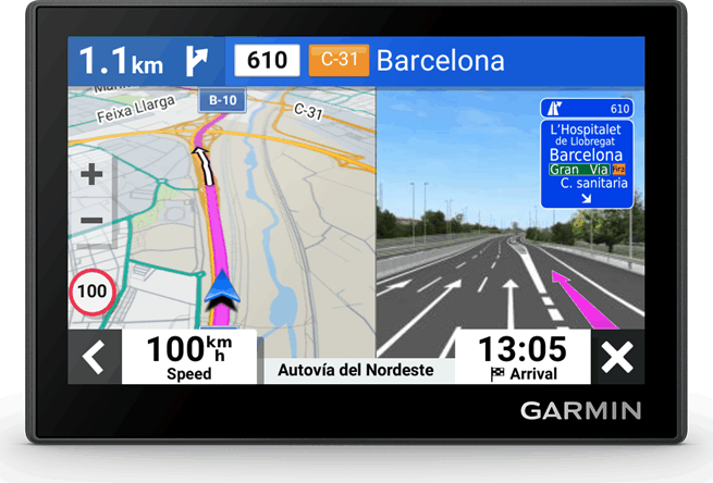 Garmin 5" Drive 53 & Live Traffic GPS navigáció (Teljes EU Térkép)