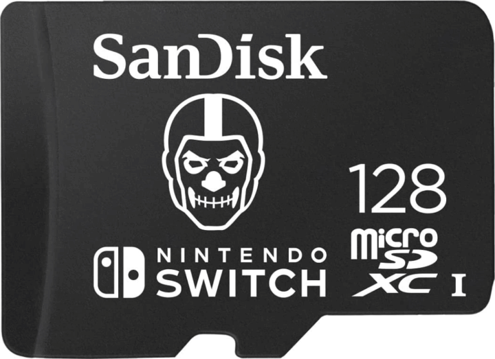 Sandisk 128GB Nintendo Switch Fortnite Edition Skull Trooper microSDXC UHS-I Memóriakártya