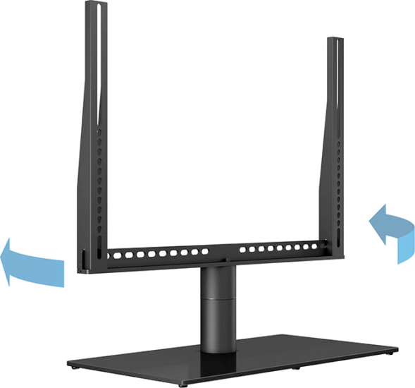 Multibrackets M VESA Tablestand Turn 46"-60" LCD TV/Monitor asztali tartó - Fekete (1 kijelző)