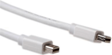 ACT AK3962 Mini DisplayPort - Mini DisplayPort 1.2 Kábel 3m - Fehér