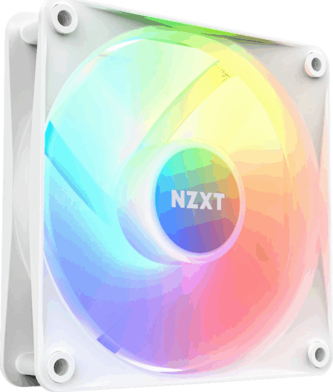 NZXT F120 120mm PWM RGB Rendszerhűtő - Fehér NZXT F120 120mm PWM RGB Rendszerhűtő - Fehér