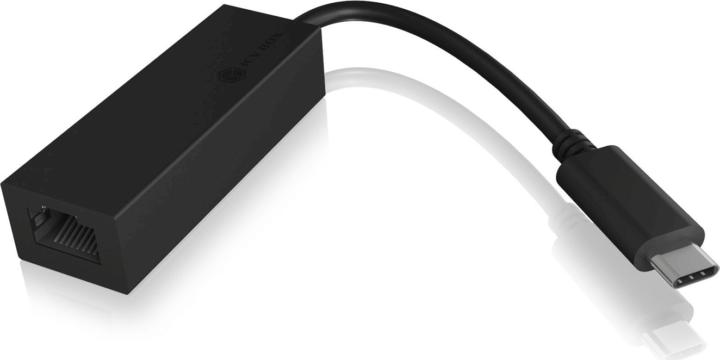 Icy Box IB-LAN100-C3 USB-C apa - RJ45 anya Adapter Icy Box IB-LAN100-C3 USB-C apa - RJ45 anya Adapter