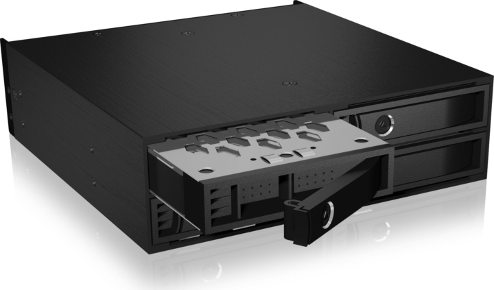 Icy Box IB-2242U2K 2.5" - 5.25" SSD beépítő keret