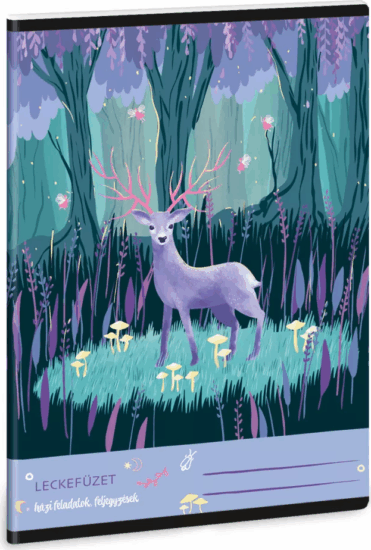 Ars Una Midnight Wish 38 lapos A5 leckefüzet - Mintás