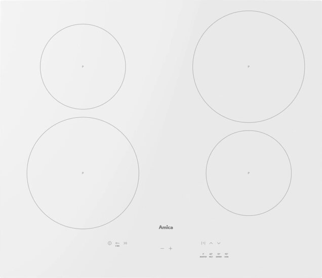 Amica PIDH6140PHTUN 3.0 Indukciós főzőlap - Fehér