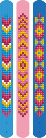 Diamond Dotz Dotzies Gyémántszemes karkötő készítő szett - Hullámok