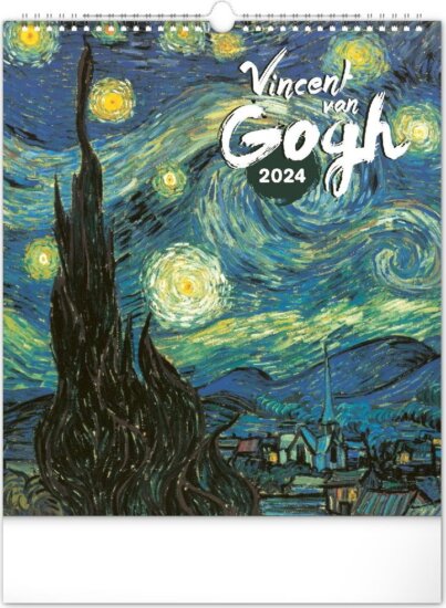 Realsystem Vincent van Gogh 300 x 340mm 2024 Falinaptár - Mintás
