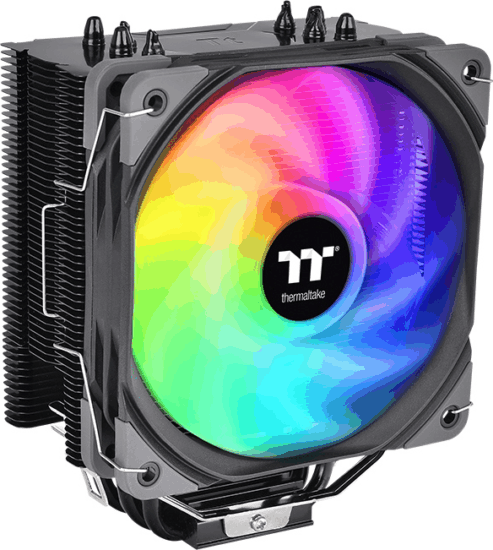 Thermaltake UX200 SE Lighting PWM ARGB CPU Hűtő - Fekete Thermaltake UX200 SE Lighting PWM ARGB CPU Hűtő - Fekete